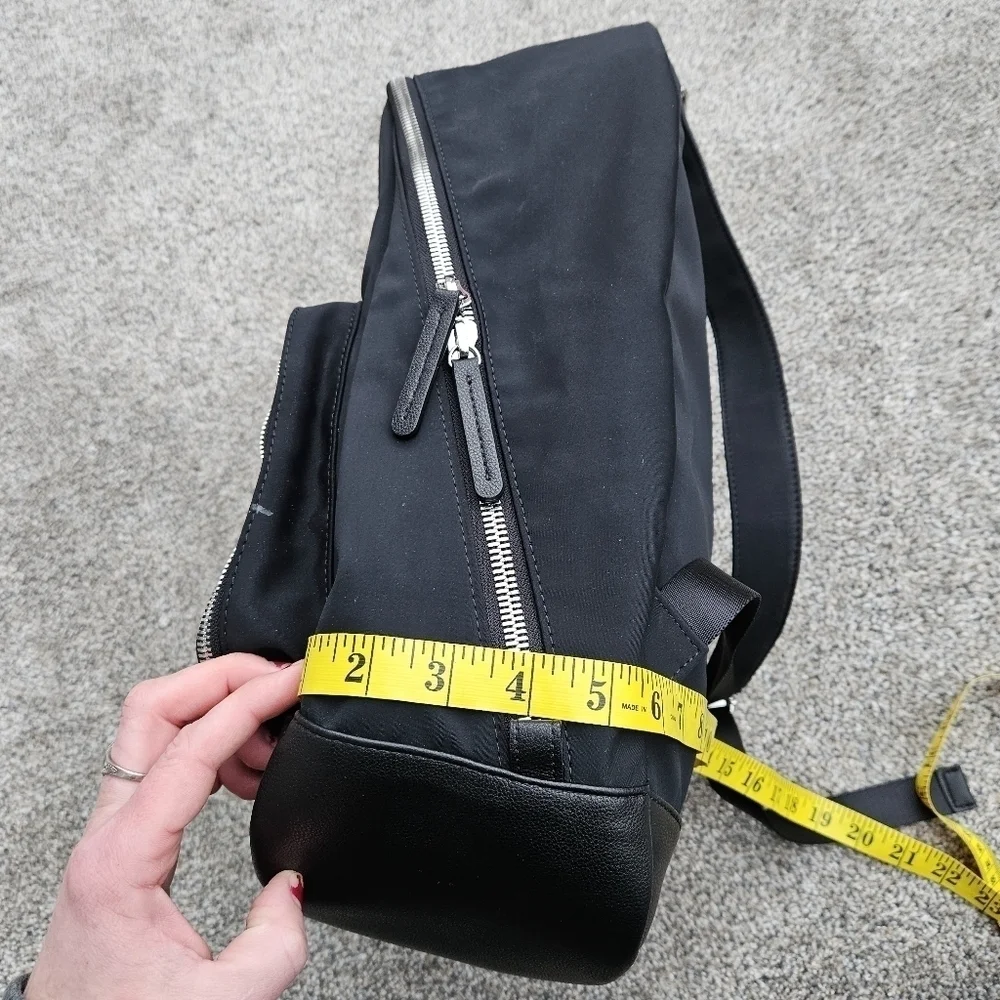 Haerfest x Mercedes Benz Limited Edition Black Nylon Vegan Leather Backpack Bag